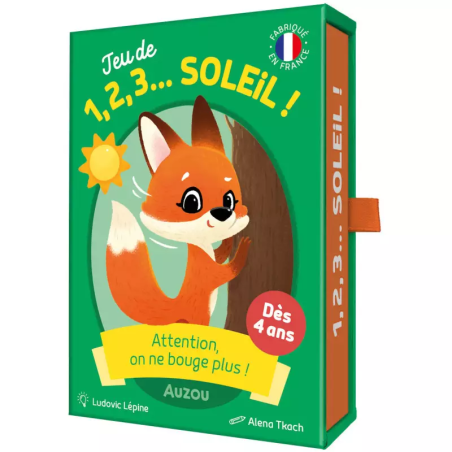 Jeu de cartes 1, 2 3 Soleil AUZOU