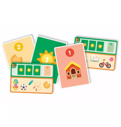 Jeu de cartes 1, 2 3 Soleil AUZOU