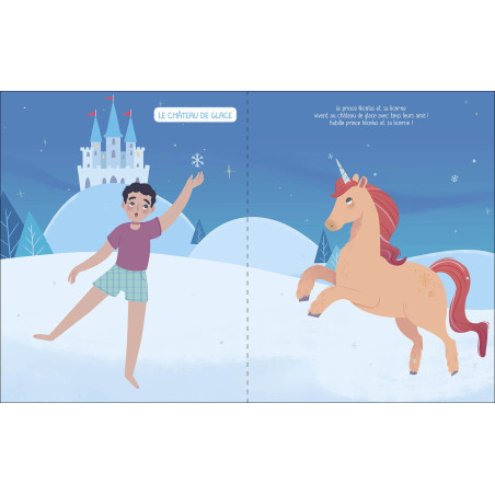 Cahier 500 autocollants créatifs Licornes AUZOU