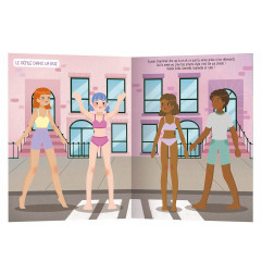 Cahier 500 autocollants créatifs Mes Créations de Mode AUZOU