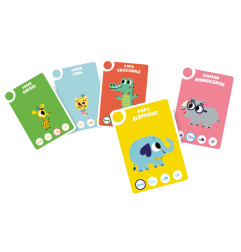 Jeu de cartes Mon Premier Jeu des 5 Familles AUZOU