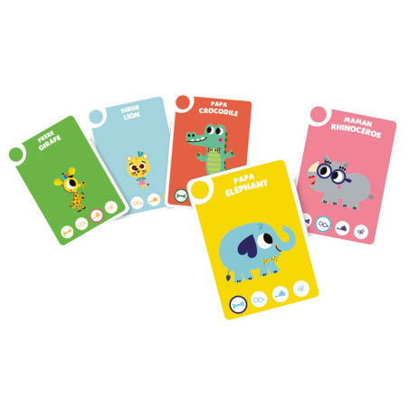 Jeu de cartes Mon Premier Jeu des 5 Familles AUZOU