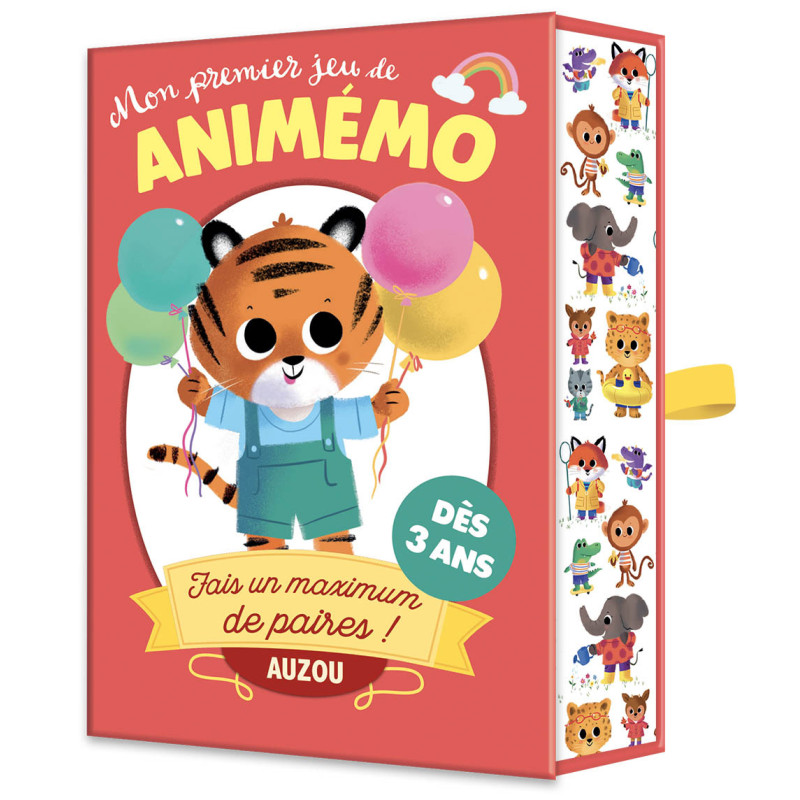 Jeu de cartes Mon Premier Jeu Animémo AUZOU