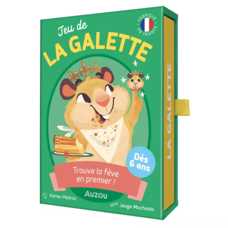 Jeu de cartes La Galette AUZOU