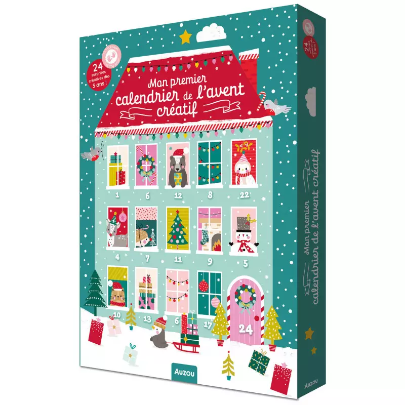 Mon Premier Calendrier de l'Avent Créatif AUZOU