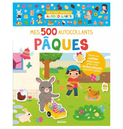 Cahier 500 Autocollants Pâques AUZOU