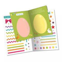 Cahier 500 Autocollants Pâques AUZOU