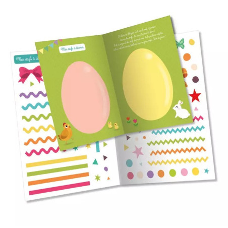 Cahier 500 Autocollants Pâques AUZOU