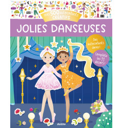 Cahier 500 Autocollants Créatifs Jolies Danseuses AUZOU
