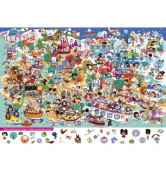 Livre Cherche et Trouve Monde AUZOU