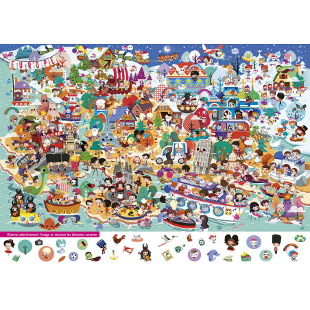 Livre Cherche et Trouve Monde AUZOU