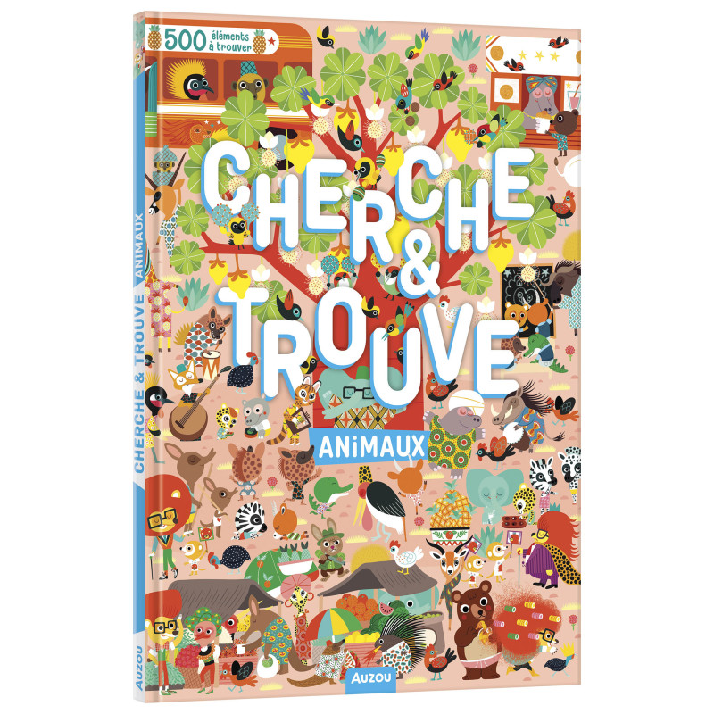 Livre Cherche et Trouve Animaux AUZOU