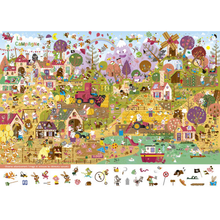 Livre Cherche et Trouve Animaux AUZOU