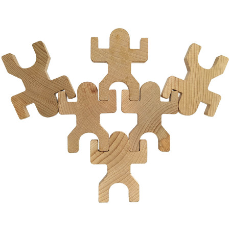 Jeu de construction Tiki LES JOUETS LIBRES