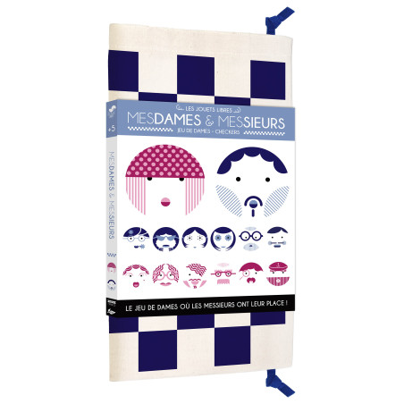 Jeu de dames Mesdames et Messieurs LES JOUETS LIBRES