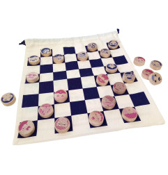 Jeu de dames Mesdames et Messieurs LES JOUETS LIBRES