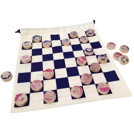 Jeu de dames Mesdames et Messieurs LES JOUETS LIBRES