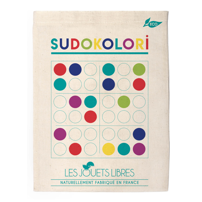 Jeu de logique Sudokolori LES JOUETS LIBRES