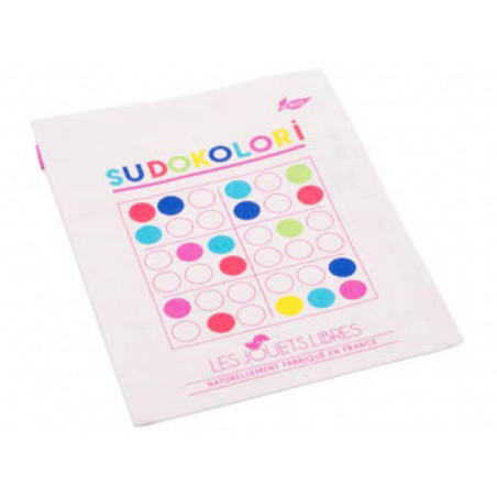 Jeu de logique Sudokolori LES JOUETS LIBRES