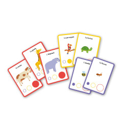 Jeu de cartes Mon Premier Jeu de Bataille Animaux du Monde AUZOU