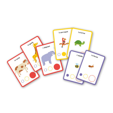 Jeu de cartes Mon Premier Jeu de Bataille Animaux du Monde AUZOU
