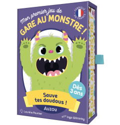 Jeu de cartes Mon Premier Jeu de Gare au Monstre AUZOU