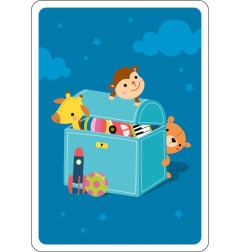 Jeu de cartes Mon Premier Jeu de Gare au Monstre AUZOU