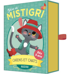 Jeu de cartes Mistigri Chien et Chat AUZOU