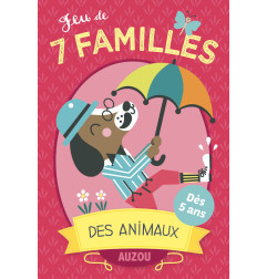 Jeu de cartes 7 Familles des Animaux AUZOU