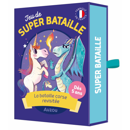 Jeu de cartes  Jeu de Super Bataille AUZOU