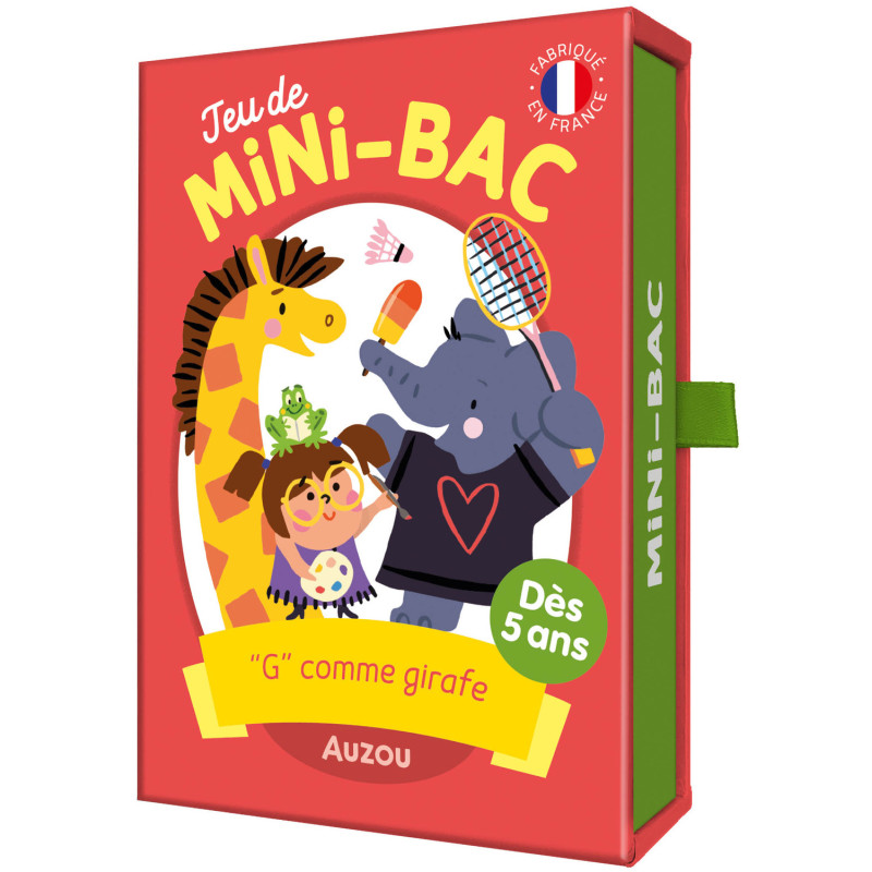 Jeu de cartes Mini Bac AUZOU