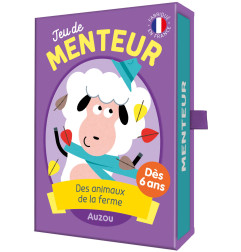 Jeu de cartes  Jeu de Menteur des Animaux de la Ferme AUZOU