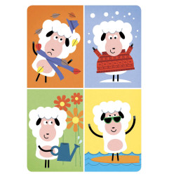 Jeu de cartes  Jeu de Menteur des Animaux de la Ferme AUZOU