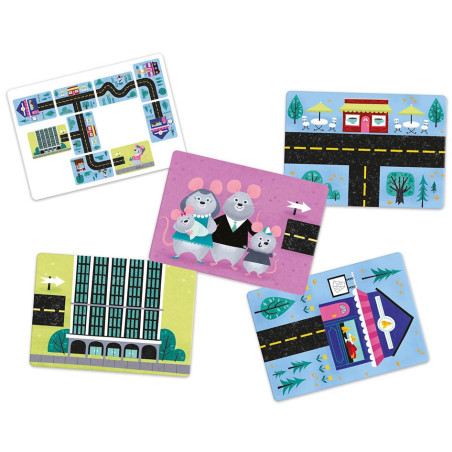 Jeu de cartes Jeu de Souris Ville AUZOU