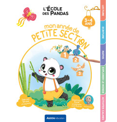 Cahier d'apprentissage l'Ecole des Pandas - Mon Année de Petite Section AUZOU