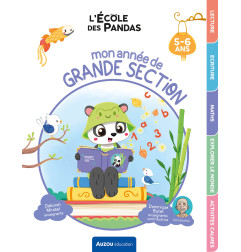 Cahier d'apprentissage l'Ecole des Pandas - Mon Année de Grande Section AUZOU