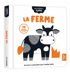 Livre imagier avec flap en feutrine La Ferme AUZOU