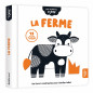 Livre imagier avec flap en feutrine La Ferme AUZOU