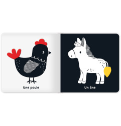 Livre imagier avec flap en feutrine La Ferme AUZOU