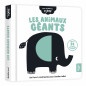 Livre imagier avec flap en feutrine Les Animaux Géants AUZOU