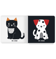 Livre imagier avec flap en feutrine Les Petits Animaux AUZOU