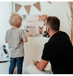 Puzzle magnétique Animaux FERFLEX, dès 3 ans