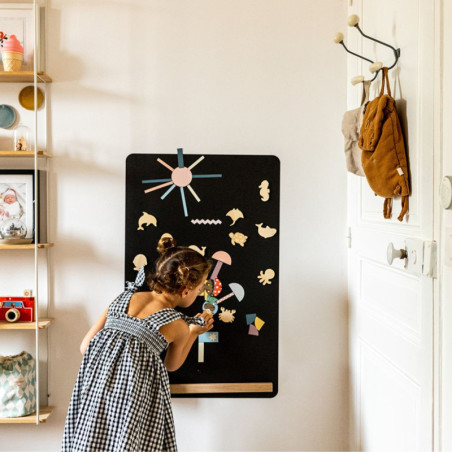 Tableau magnétique Rectangle FERFLEX  et ses accessoires