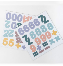 Jeu magnétique Chiffres, coloris pastels FERFLEX