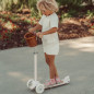 Trottinette BANWOOD Crème, avec panier osier