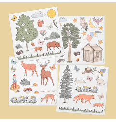 Jeu de magnets Dans la Forêt FERFLEX