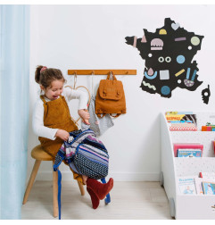 Tableau magnétique Carte de France FERFLEX et ses accessoires