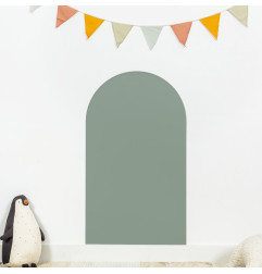 Tableau magnétique Arche Vert Emeraude FERFLEX et ses accessoires