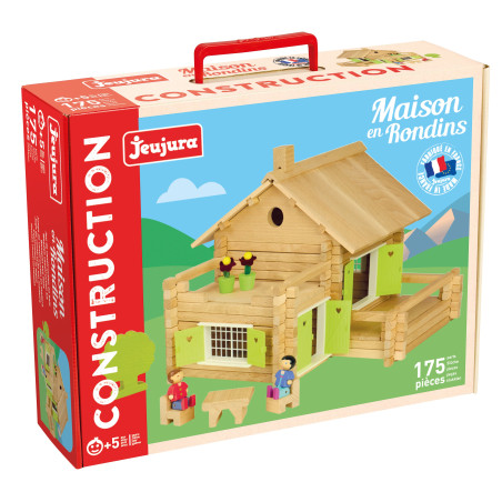 Jeu de construction Maison en Rondins JEUJURA