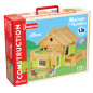 Jeu de construction Maison en Rondins JEUJURA